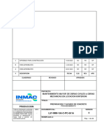 L57-INM-100-C-PC-0016 PREPARACION Y VACIADO DE CONCRETO - Rev. 0