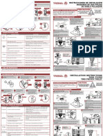 Manual Instalación Inodoro Marca Trébol