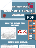 Human Genetic Disorder Sickle Cell Anemia