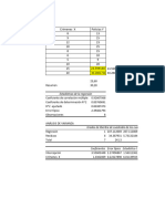 Ejercicios Resueltos en Excel Regresion, Series de Tiempo IV UNIDAD