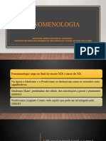 1 Aula Fenomenologia