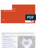 SHRM Mod2 WorkDesign-HRPlanning