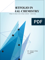 Gen Chem Portfolio