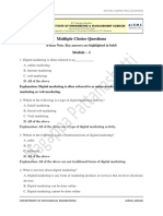 Digital Marketing MCQ With Answers