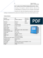 DDG-2080Pro Online Conductivity Meter With EC-A401 Conductivity Sensor