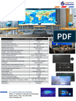 Spesifikasi p2.5 Modullar Indoor