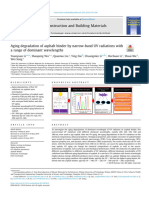 Aging Degradation of Asphalt Binder by Narrow-Band UV Radiations Witha Range of Dominant Wavelengths