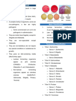 ENTEROBACTERIACEAE