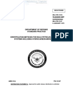 MIL-STD-161g Identification Methods For Bulk Petroleum Products Systems Including Hydrocarbon Missile Fuels