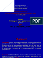 La Prospection Minière (Partie 1) (Enregistrement Automatique)