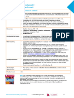 Lesson Plans Extraction and Uses of Metals (1 3)