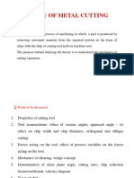 Unit 2 Theory of Metal Cutting