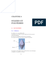 Solides Et Polyèdres: Chapitre 6