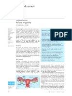 Tay JI, Moore J, Walker JJ. Ectopic Pregnancy. British Medical Journal 320 (7239) - 916-9.