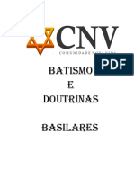 Batismo e Doutrinas Basilares