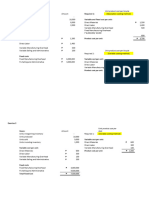 Exercise 2 Given: Required 1: Variable and Fixed Cost Per Unit