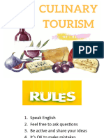 Culinary Tourism