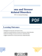 Lecture 9 Stress and Trauma Related Disorders