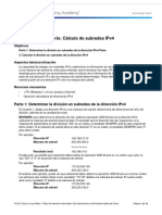 Tarea Calculating Ipv4 Subnets