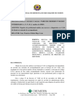 Processo-Consulta Cremern #048/2018: Av. Rio Branco, 398 - Cidade Alta - Fone/Fax: (84) 4006-5354 / 4006-5350