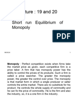 Microeconomics Lecture - 19 and 20