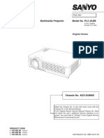 Manual Sanyo Plc-Xu88