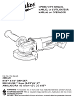 Operator'S Manual Manuel de L'Utilisateur Manual Del Operador