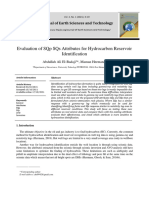 Attributes For Hydrocarbon Reservoir