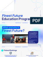 Students Education Programs - Finest Future 2.0