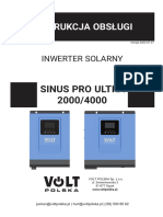 Instrukcja - Inwerter Solarny Sinus Pro Ultra - 2000 - 4000 - 2023 - 07 - 27