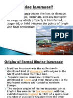 Marine Insurance