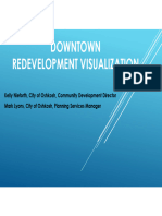 Downtown Redevelopment Plan - Council Presentation