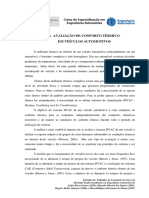 Cap 2. Avaliação Conforto Téwrmico em Veículos Automotivos