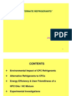 "Alternate Refrigerants": J.Ilangumaran