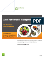 Asset Performance Management: The Benefits of Next Gen APM 4.0