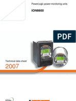 Power Logic ION 8600 Brochure 122006