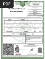 Acta de Matrimonio Andres Huerta