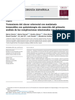 2014 Cancer Colorrectal Con Metastasis Irresecables Con Quimioterapia