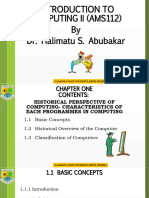 Nsuk Lms Ams 112 Week 1 Historical Perspective of Computing