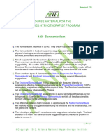 2012 Rev 123 Somnambulism Handout