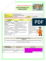 Sesión de Aprendizaje N 38