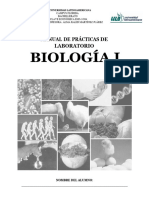 Manual de Practicas de Laboratorio BiologÃ - A I 2024-2