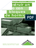 Construccion de Paredes Con Bloques de Cemento