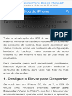 10 Dicas de Bateria Iphone Blog Do Iphone