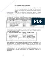 Load Assessment and Preliminary Design