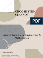 Why Choose Stem Strand