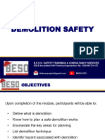 Topic 11 - Demolition Safety