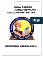 Mathematics Working Model