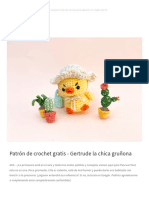 Pollo Gruñón Crochet