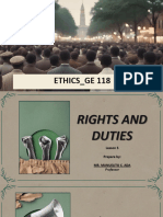 Lesson 5 - Rights and Duties